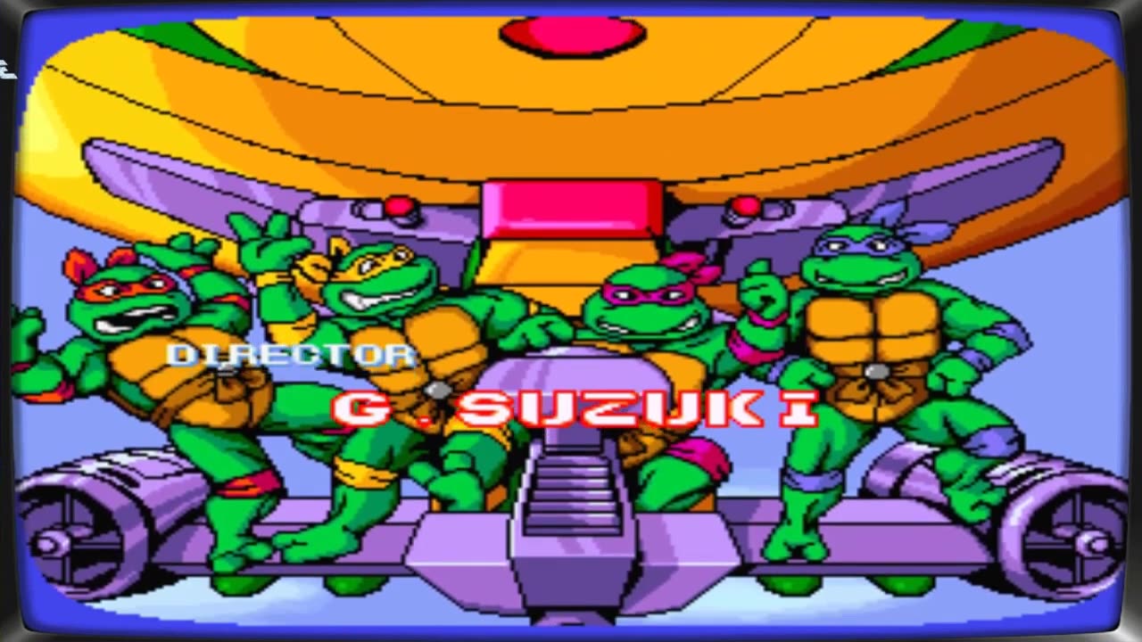 Turtles in Time Arcade Plongplay