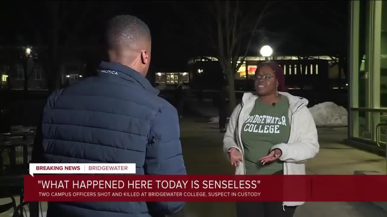In Bridgewater College, an active shooter killed 2 Officers & 1 person in Custody