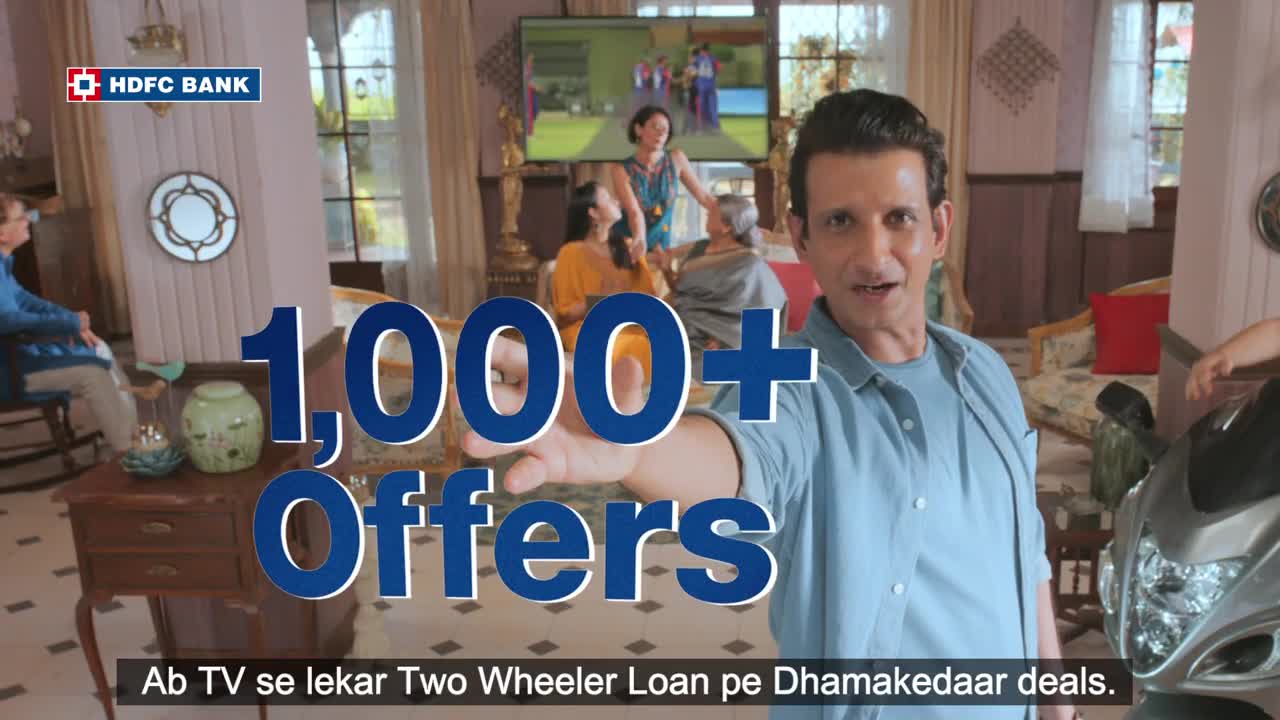 Enjoy Festive Offers on Cards, EasyEMI and Loans with Sharman Joshi | HDFC Bank Festive Treats