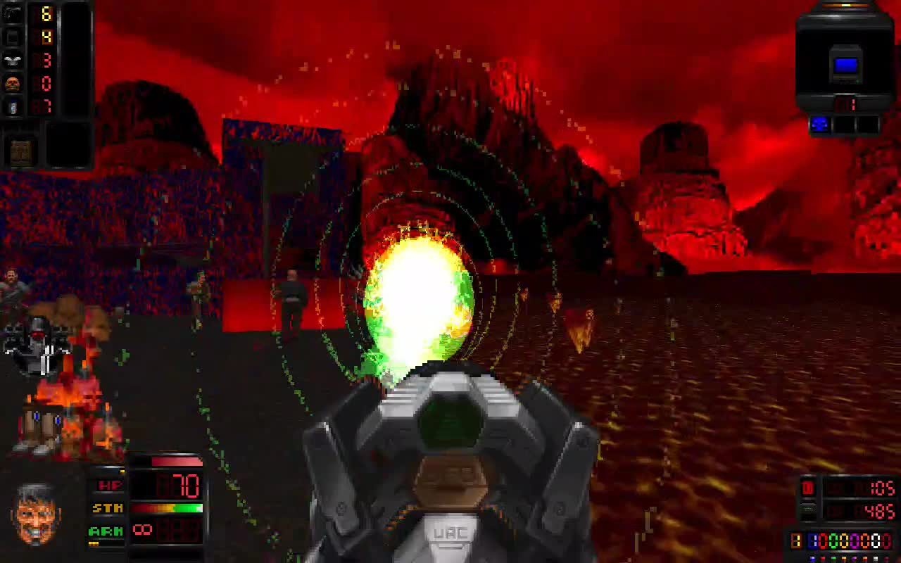 Doom: MapsOfChaos E3M6 100% DRLA