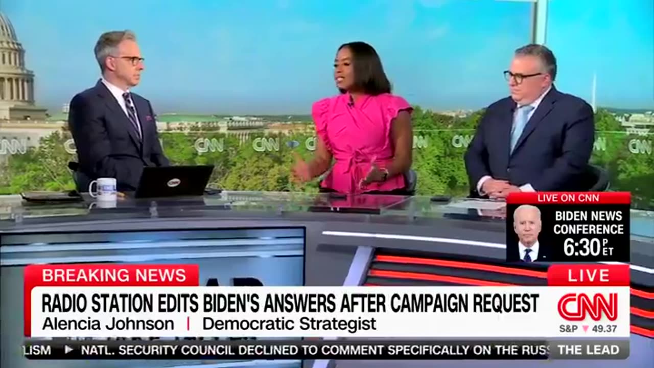 Jake Tapper rips a Milwaukee radio station for editing an interview at the Biden campaign's behest