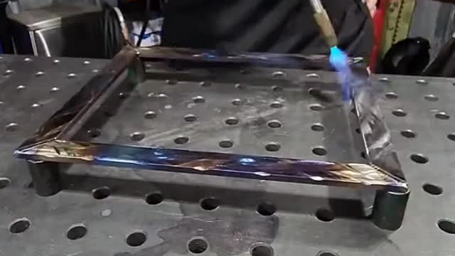 Welding tools become handicrafts.