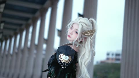 Beautiful girl street fashion style