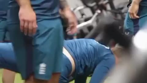 England women team workout