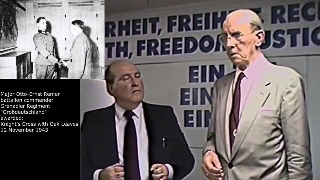 The life story of Otto Ernst Remer (hosted by Ernst Zundel, 1989-06-03)