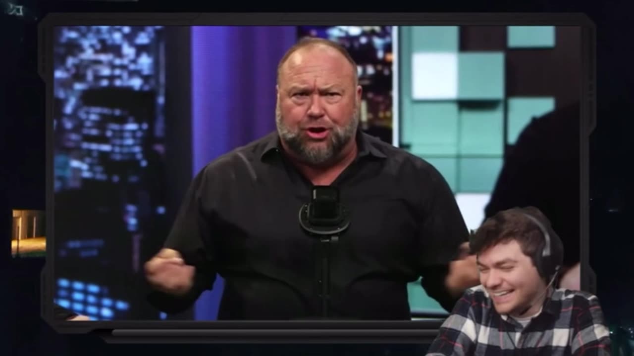 Alex Jones made Nicky laugh