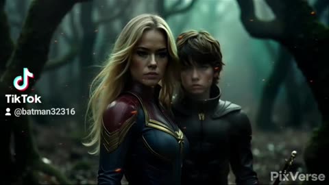 Captain marvel and marvel boy ai