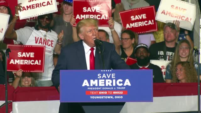 JD Vance at Save America Rally in Youngstown, OH - 9/17/221