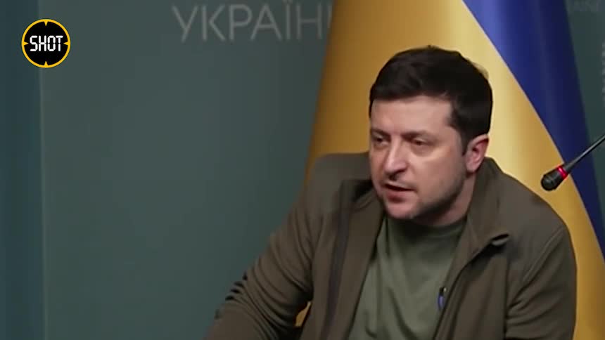 Zelensky high & drunk