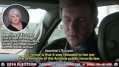 WILD PHONE CALL: Maricopa County Official Talks to O’Keefe About Leaking Letter to Washington Post