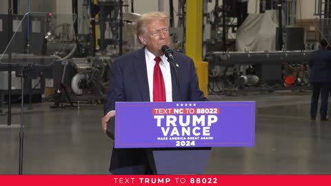 President Trump in Mint Hill, NC