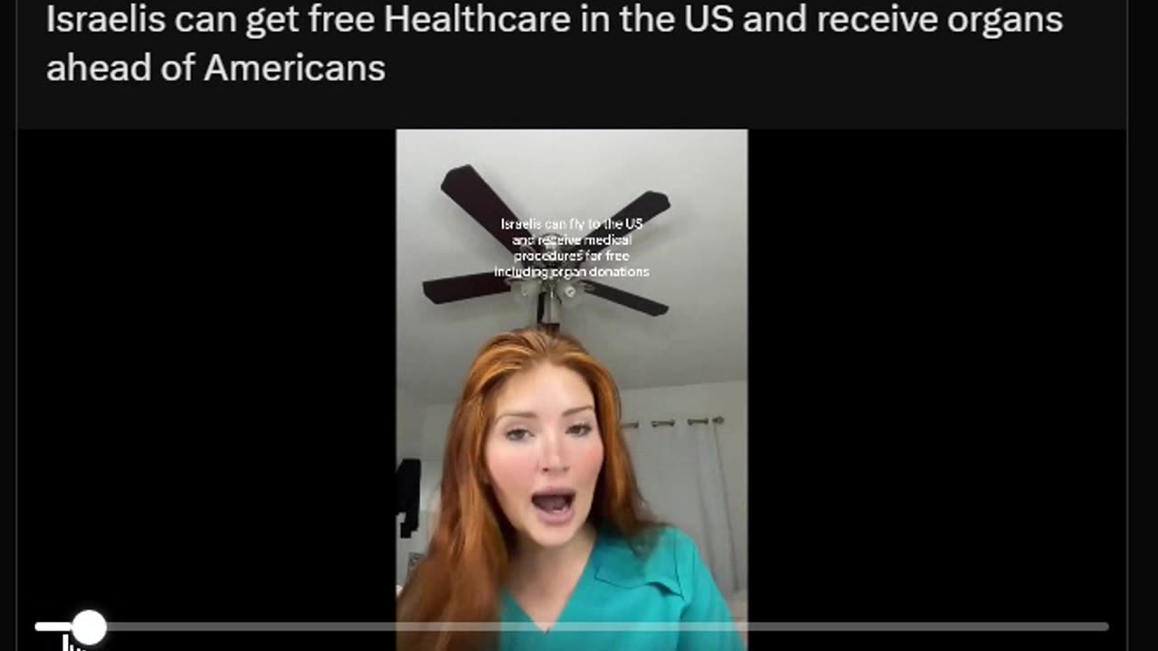 Israel gets free Healthcare and organ transplants in USA for free