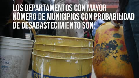 Minvivienda alerta por posible desabastecimiento de agua en 620 municipios