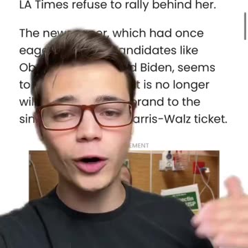 Terrible news for Kamala, LA Times Abandons The Border Czar