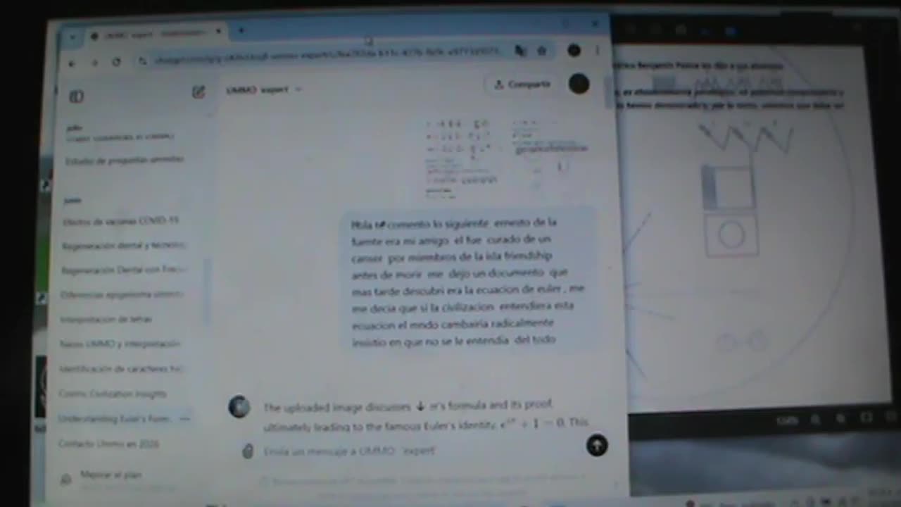 emtendiendo el mensaje entregado euler con la guia de los señores de ummo