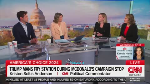 CNN Heaps Praise On Trump For 'Insanely Smart' McDonald's Visit