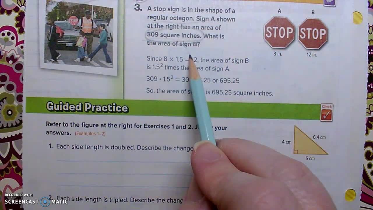 Gr 6 - Ch 9 - Lesson 4 - Changes in Dimension