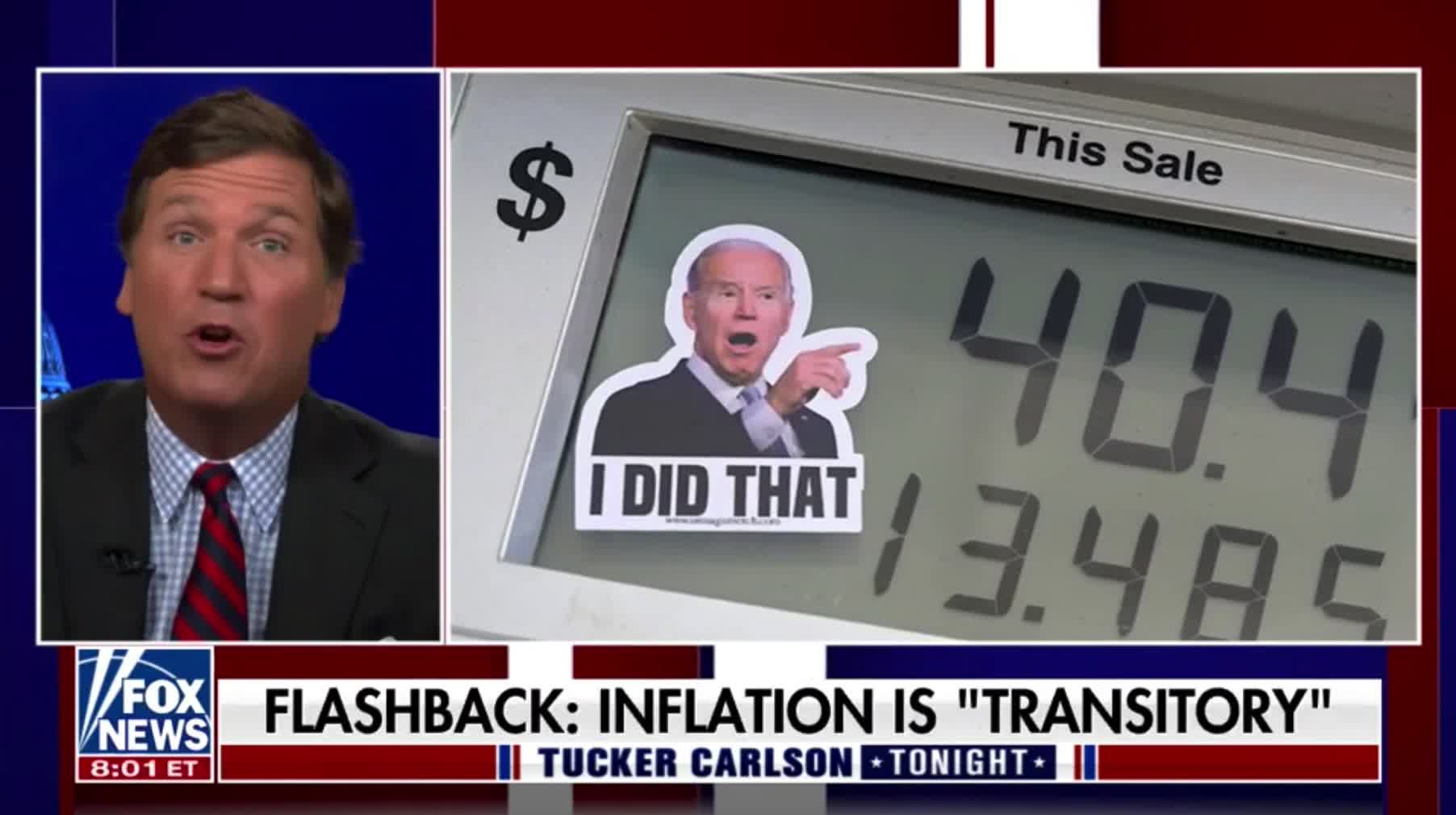 Tucker Carlson looks at how politicians and the media have tried to ignore and reframe inflation