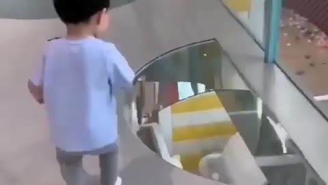 It's so funny, this little kid's video makes you sure to be happy and happy