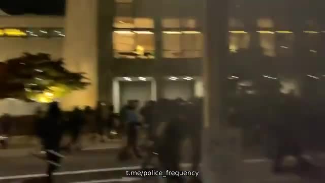 mostly peaceful riot in Portland