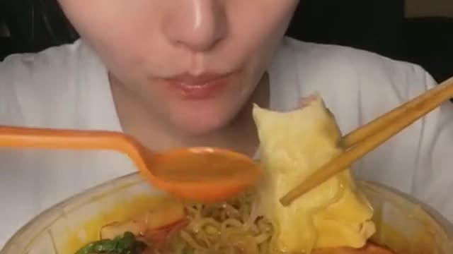 ASMR Mukbang Delicious Eating, ASMR Watering Drop #shorts #ASMR (11)