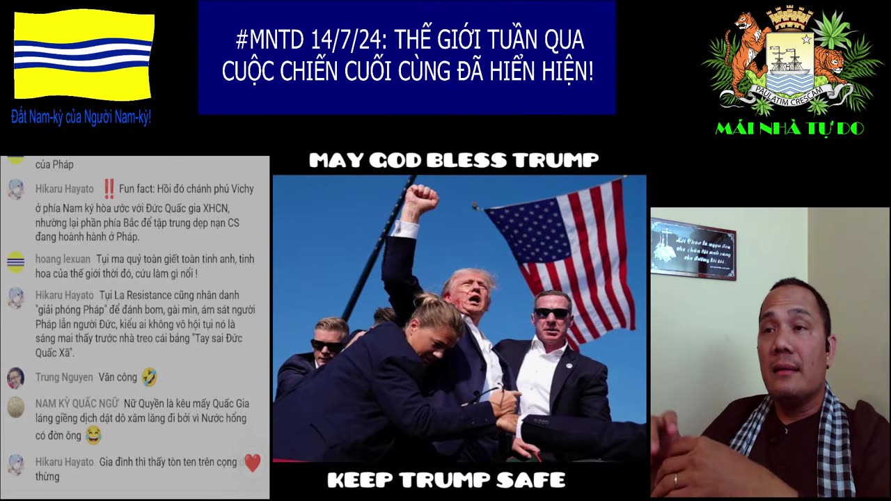 #MNTD 14/7/24: THẾ GIỚI TUẦN QUA - CUỘC CHIẾN CUỐI CÙNG ĐÃ HIỂN HIỆN! @mainhatudo