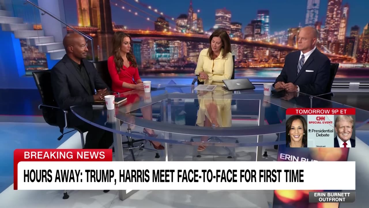 Harris and Trump prepare for their first time meeting face-to-face at presidential debate