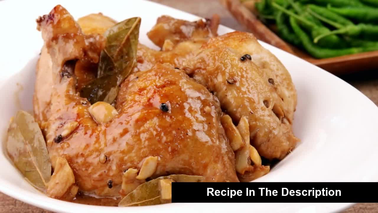 Keto Recipes - Creamy Chicken Adobo