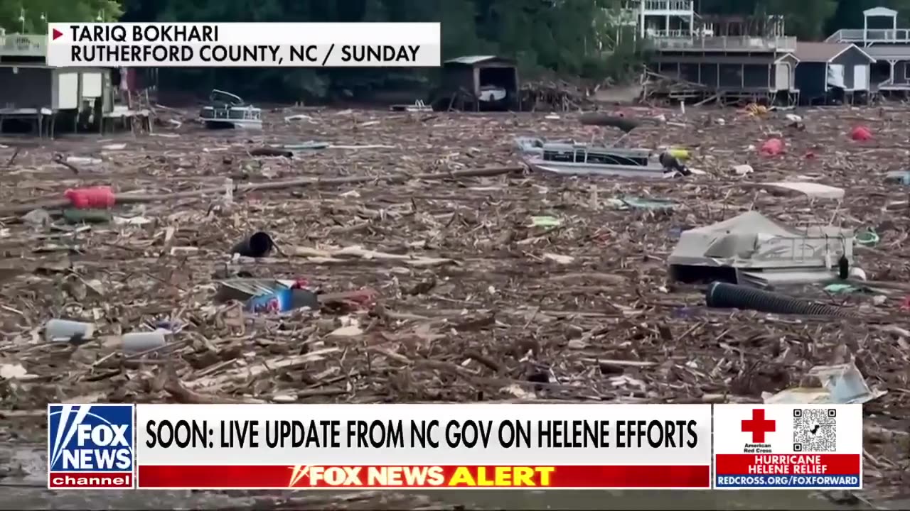 'POST-APOCALYPTIC' Hurricane Helene leaves North Carolina town devastated