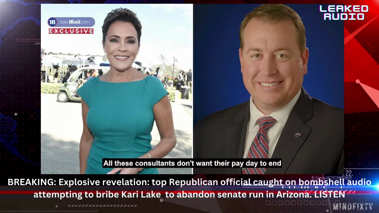 ⛔️ HUGE #BREAKING NEWS 🔊 **BOMBSHELL** KARI LAKE leaked audio