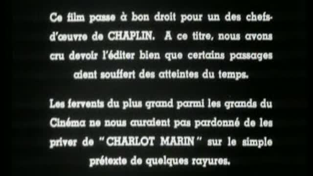 [1915][Chaplin] - Charlot Marin