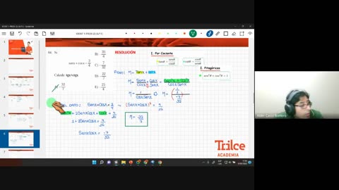 TRILCE ANUAL SM 2022 | SEMANA 19 | TRIGONOMETRÍA