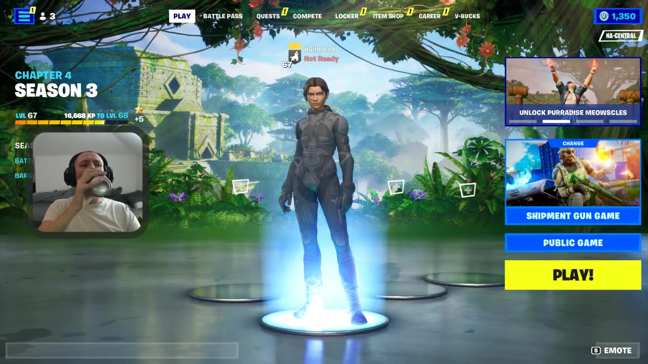 Fortnite with the Rezirid