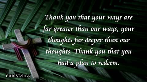 PALM SUNDAY PRAYERS