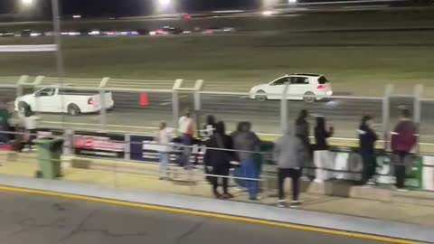 Golf R Drag Race