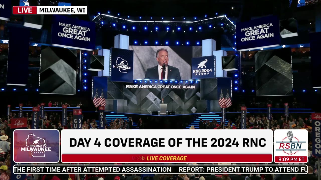 WATCH: Steve & Zach Witkoff at 2024 RNC in Milwaukee, WI - 7/18/2024