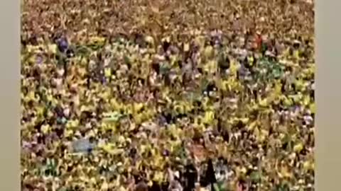 Milhares de pessoas em Brasília 7 de setembro 2022