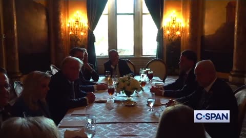 President Trump & Israeli Prime Minister Netanyahu at Mar-a-Lago.