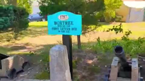 First Mailbox In America - Long Island, NY
