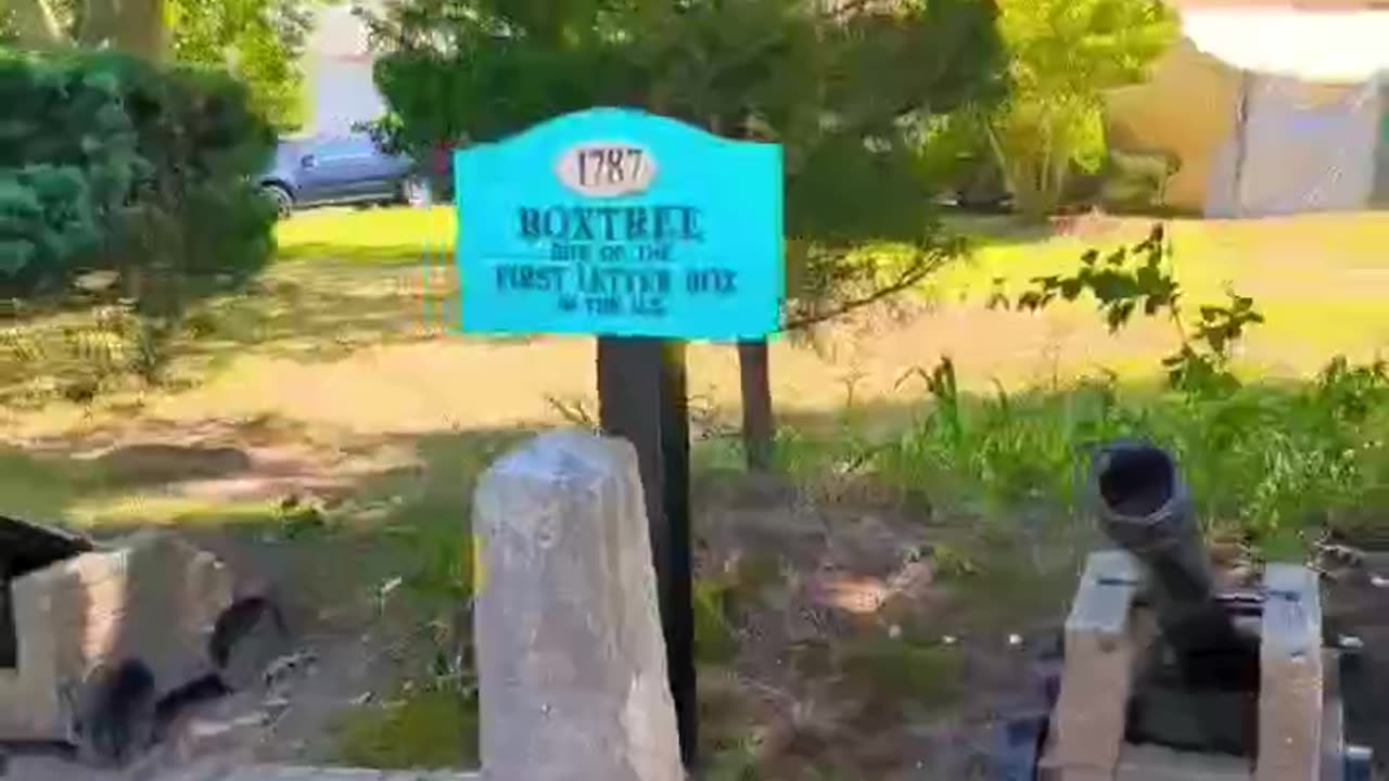 First Mailbox In America - Long Island, NY