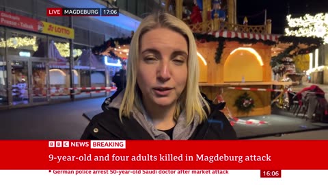 German police say nine-year-old among five people killed in Christmas market attack BBC News