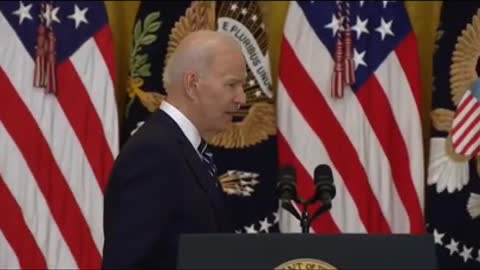 Biden Leaves The Mic