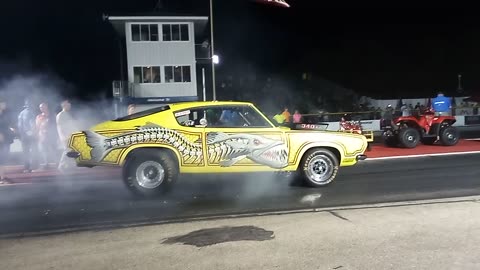 THE MULLET MACHINE VS BAD FISH BYRON DRAGWAY 8/3/24 WHEEL STANDARDS