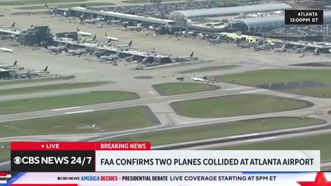 2 Delta planes collide on Atlanta airport tarmac, FAA says