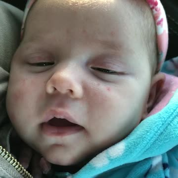 Infants Big Smile And Then....... Pouty Face