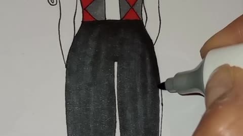 If Howl Was A Girl Inspired Fashion Illustration Speed Colouring