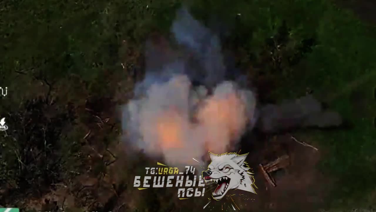 Kamikaze Drone Hit Two Men In Trenches