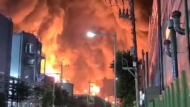 Fire in Korea 🇰🇷