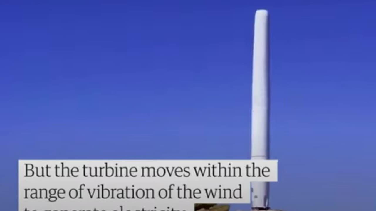 Good vibrations: bladeless turbines could bring wind power to your home