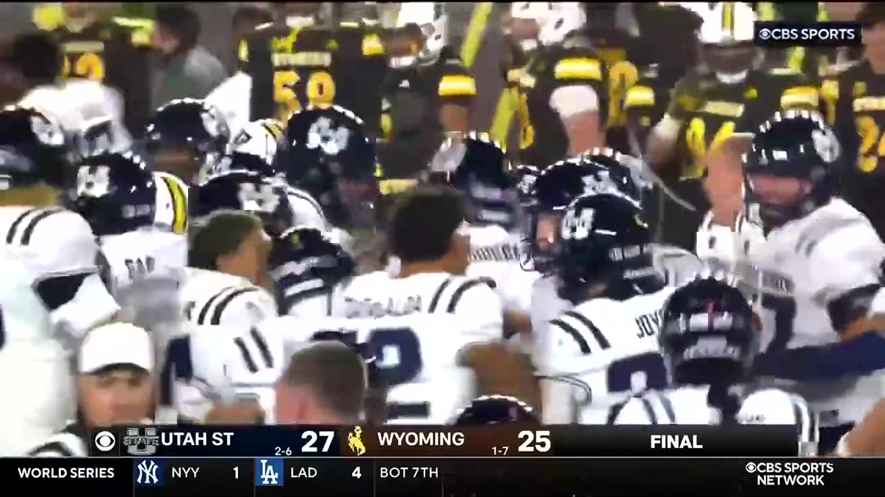 NCAA Wyoming vs Utah State 26/10/24